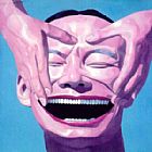 Yue Minjun A Joke painting